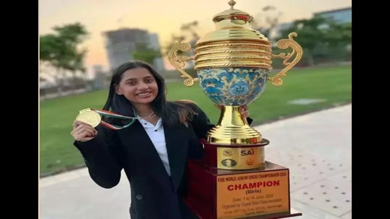 Nagpur’s Divya Deshmukh Clinches World Junior Girls Chess Championship